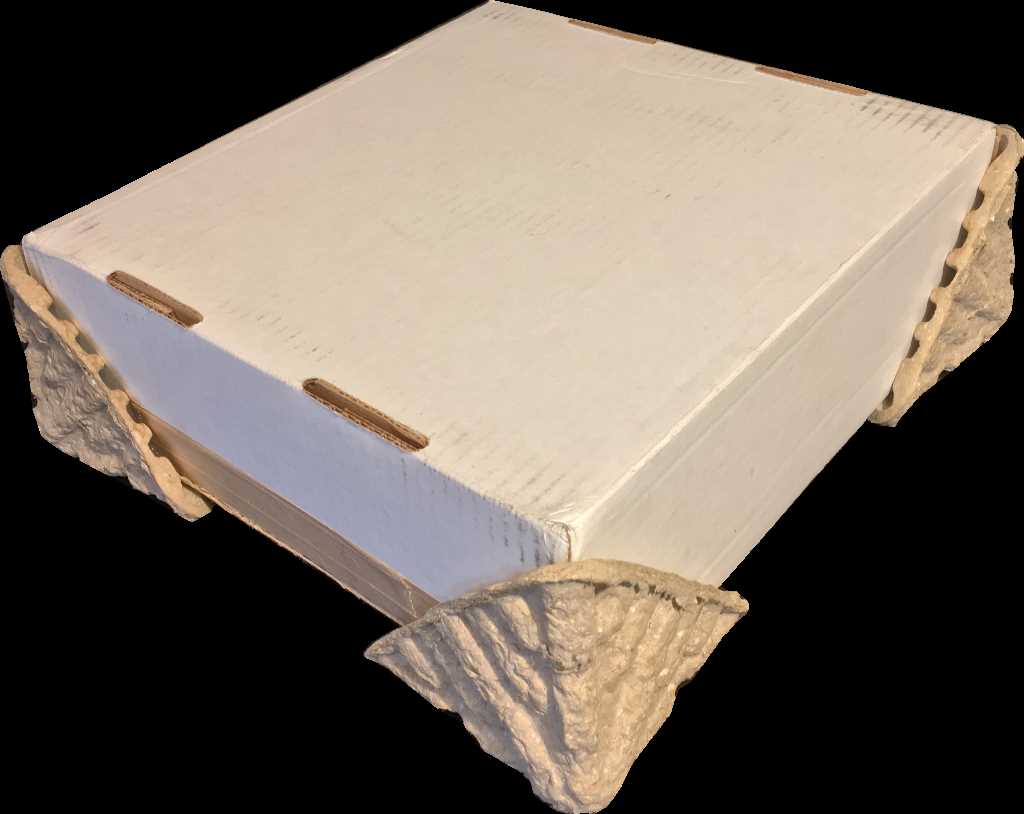 Stock Corner Guards Molded Pulp Packaging