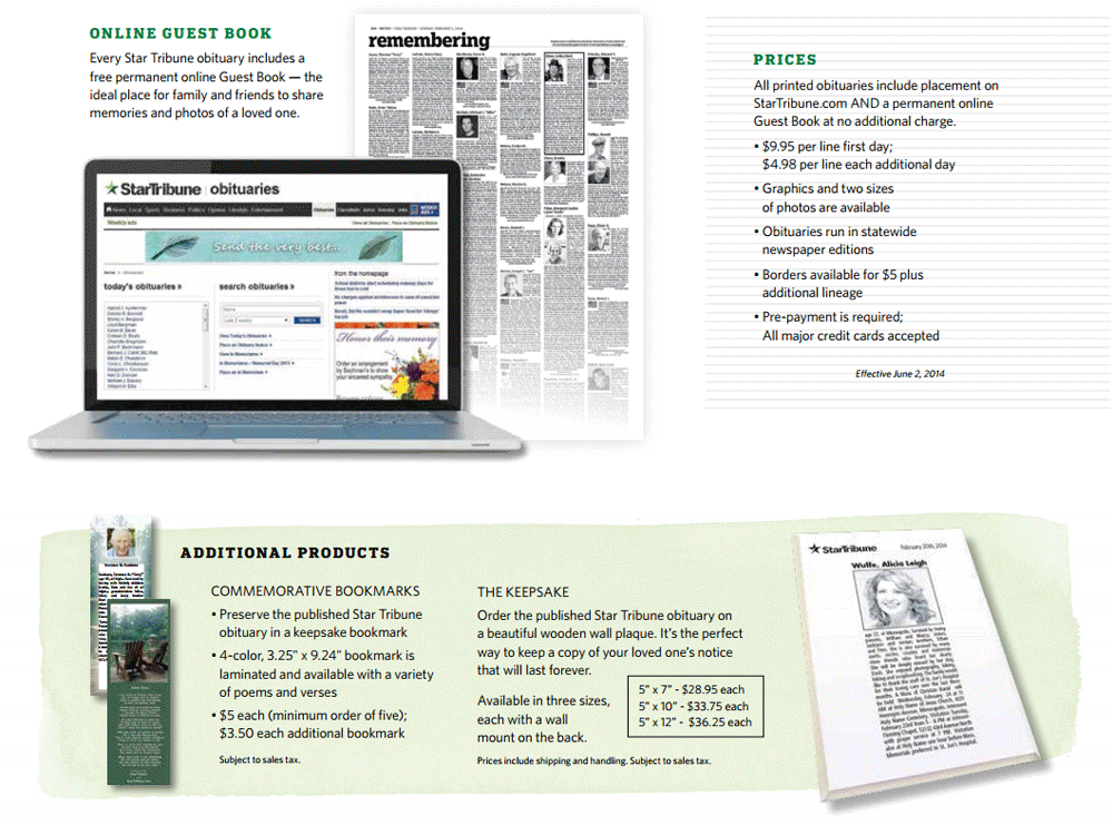 Obituaries Ecremation MN, Online cremation services for St. Paul