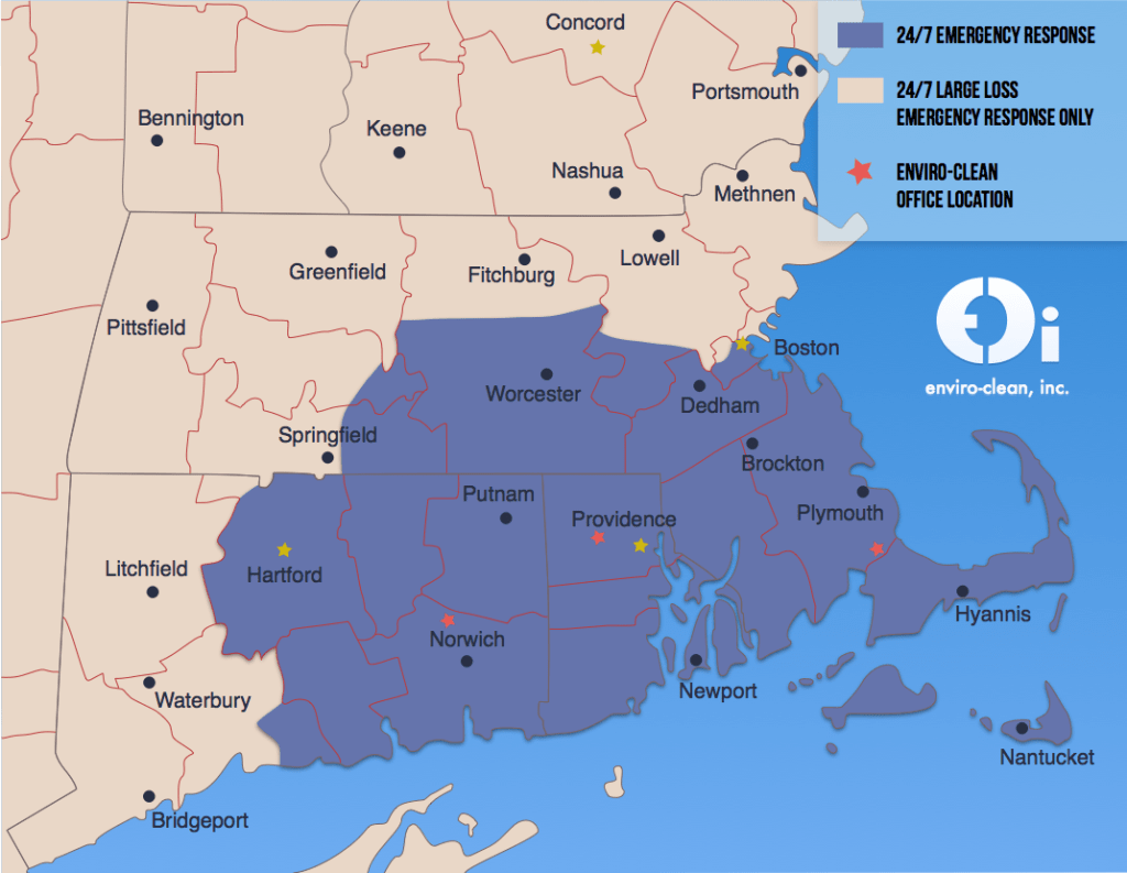 Enviro Clean Disaster Restoration, Emergency Cleanup RI CT