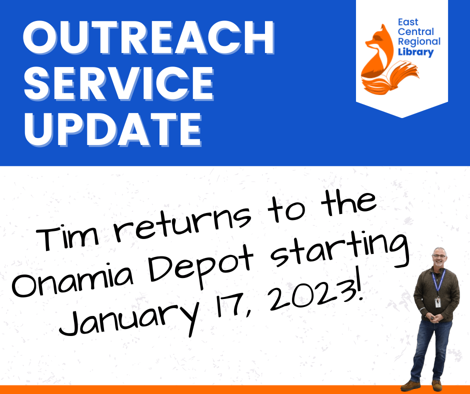 ECRL Outreach Service Update Onamia Stop Returns! ECRL