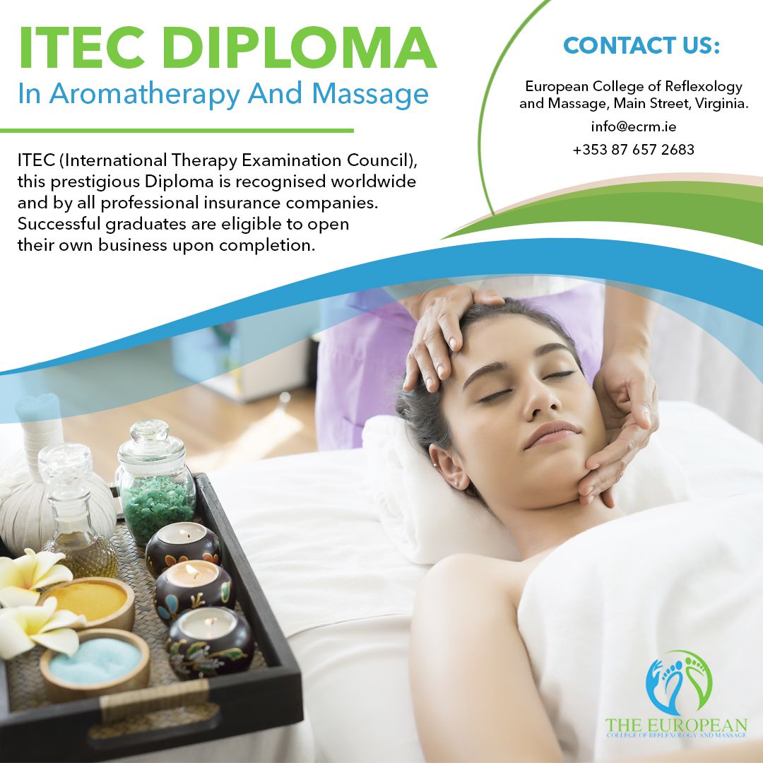 ITEC Diploma In Aromatherapy And Massage ECRM
