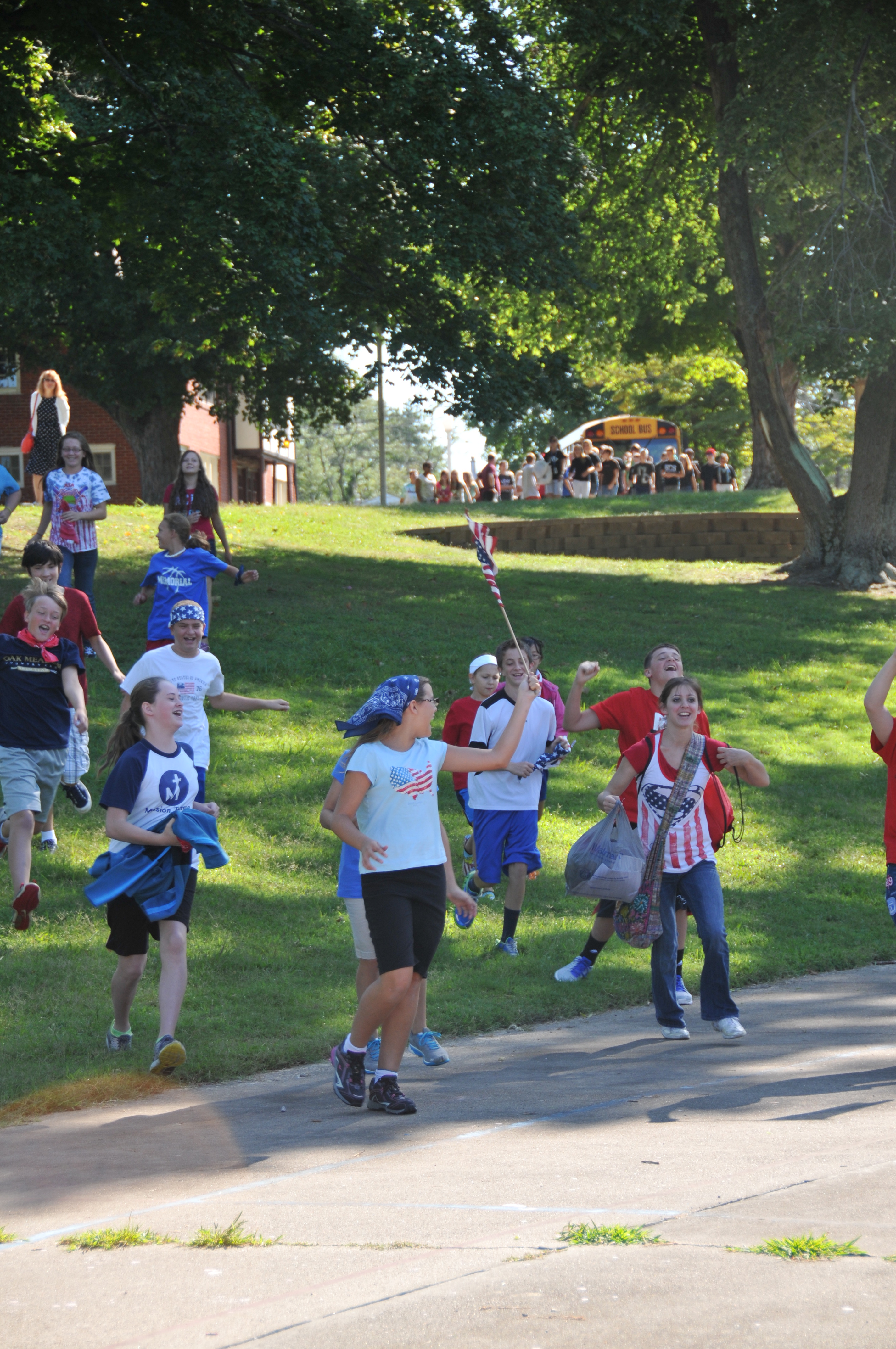 Relay Races Make for Memorable First Day of School ECS Courier & Nest