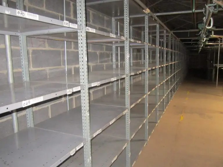Used Steel Shelving Adjustable, Durable Metal Shelving for Sale Near Me