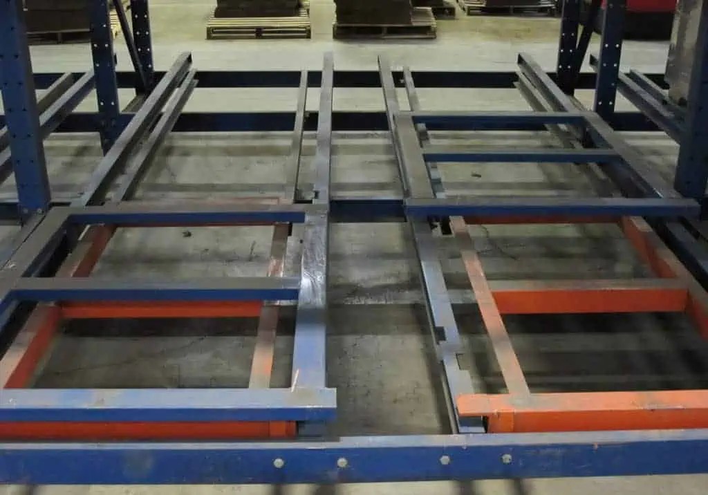 Pushback Racking Order Used Pushback Racks East Coast Storage Equipment