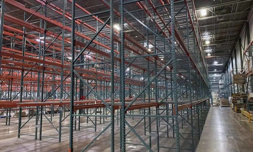 Used Interlake NS Pallet Rack 42" x 20' 96" x 4"