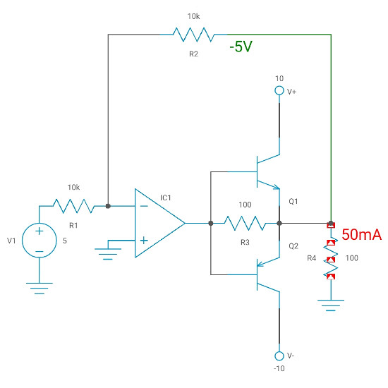 PushPull Transistor Output Boost