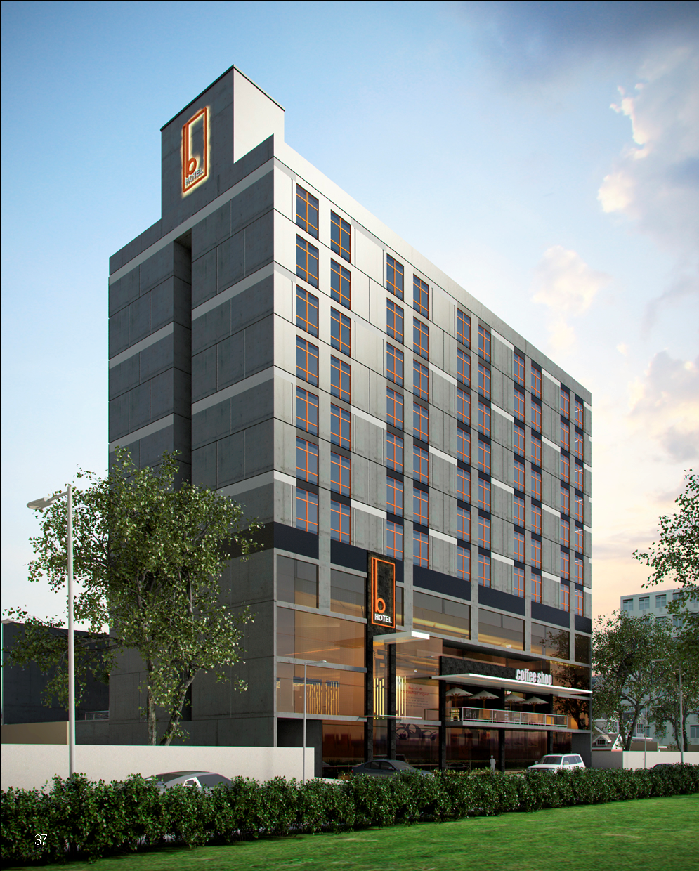 B Hotel Quezon City Edward Co Tan + Architects