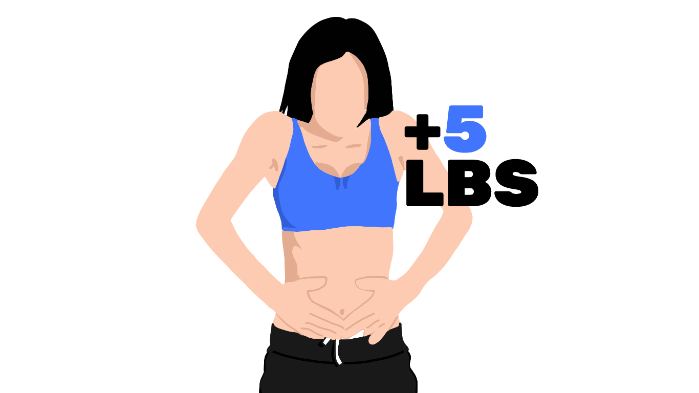 Is 5 Pounds of Weight Gain Noticeable? [You’ll Be Surprised]