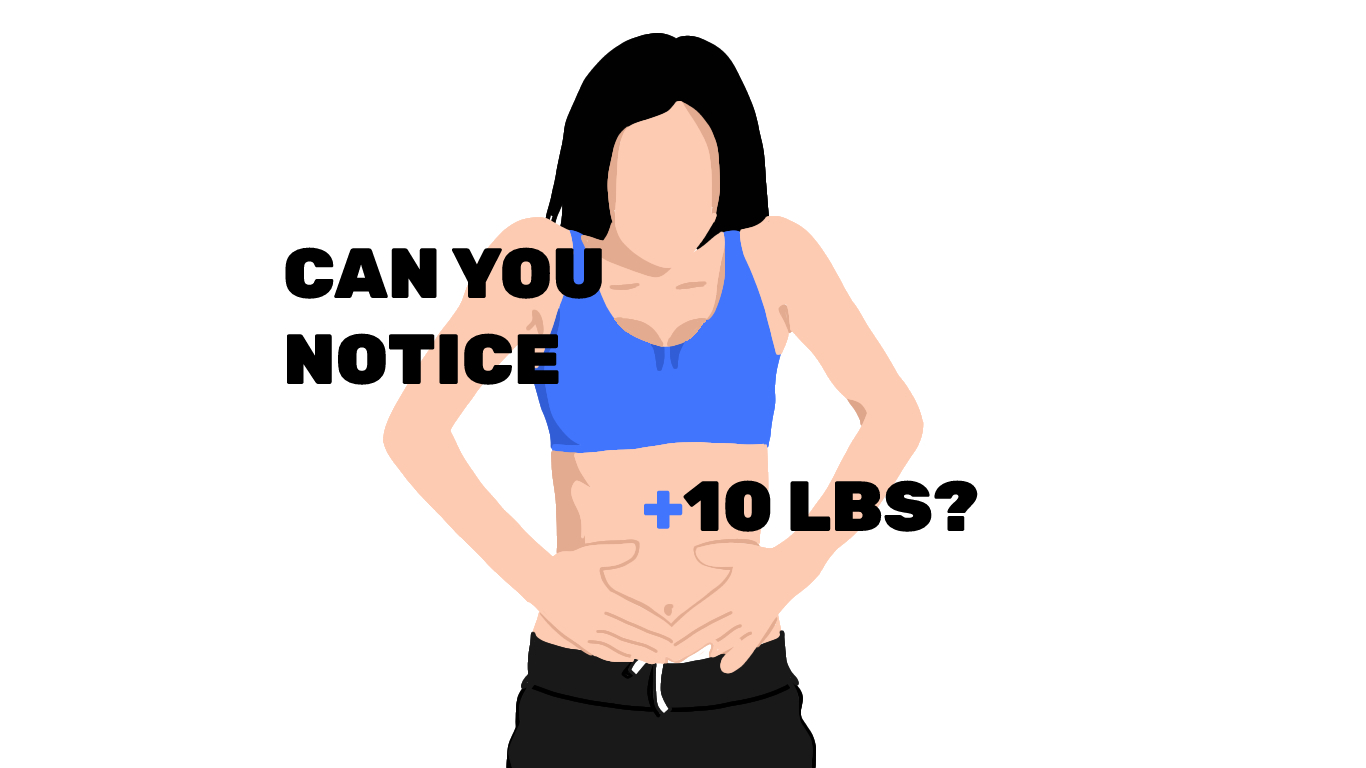 Can You Notice a 10Pound Weight Gain? Ectomorphing