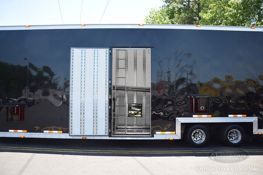 2015 Kentucky XL12 Black Enclosed Trailer 8432N East Coast Truck