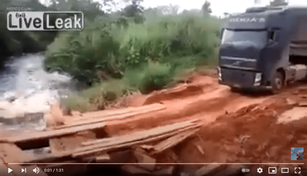 Dangerous Bridges versus Truck Driver (Video) ECTTS Auto Transport