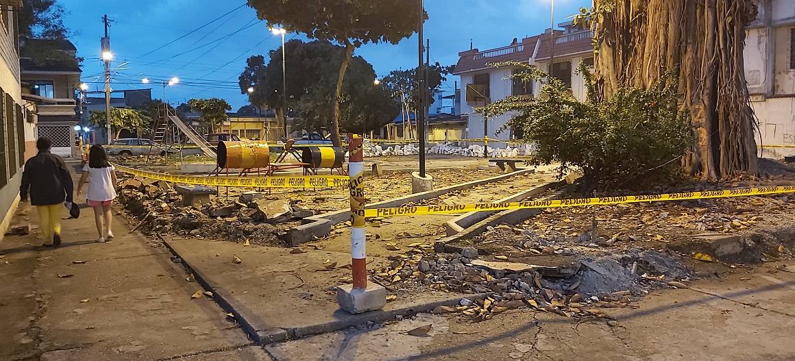 Los moradores de Sauces 1 en norte de Guayaquil piden quitar el