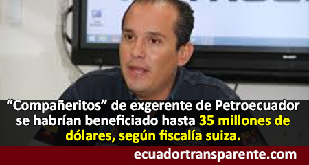 El entorno de Alex Bravo, se habría beneficiado de al menos 35 millones