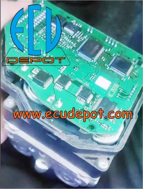 How to repair TOYOTA ABS ECM ABS Module front wheel sensor open circuit