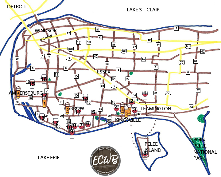 ECWB Your Taste of the County Essex County Wineries & Breweries