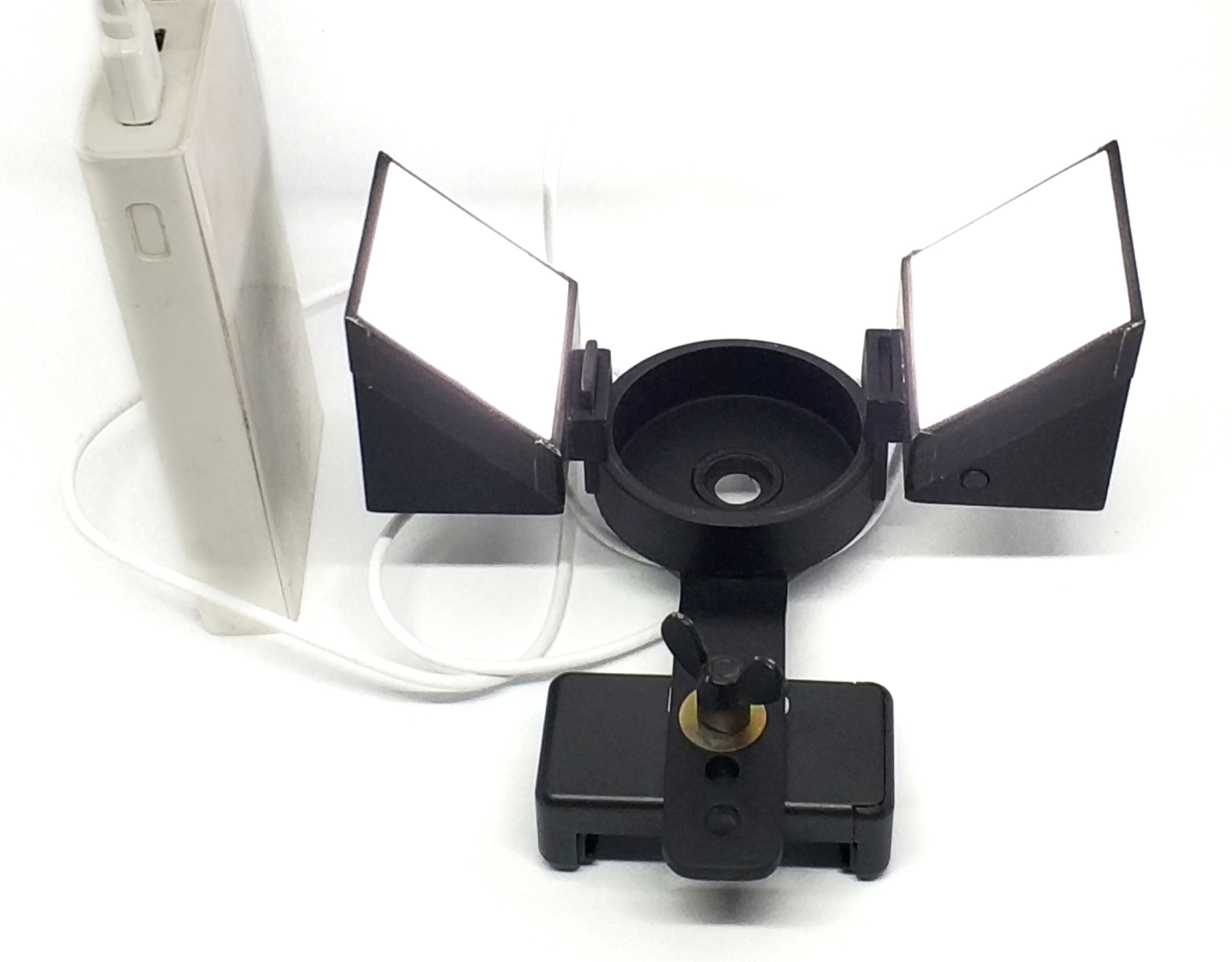 Indo Dual LED Flash Light for Phone Compatible with Prosumer Macro Lens