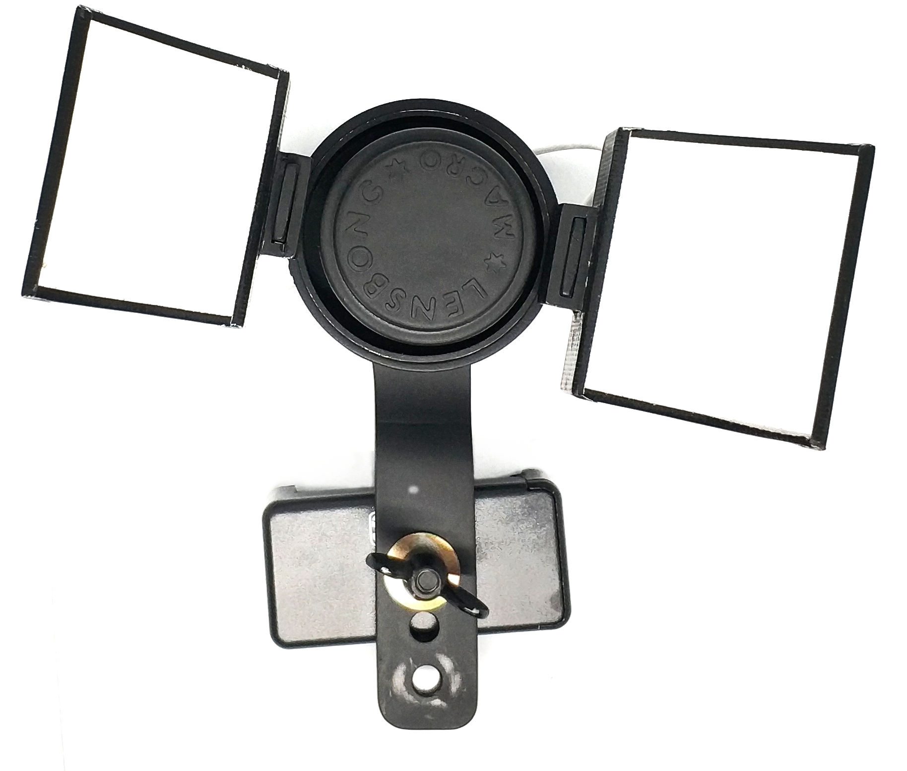 Indo Dual LED Flash Light for Phone Compatible with Prosumer Macro Lens