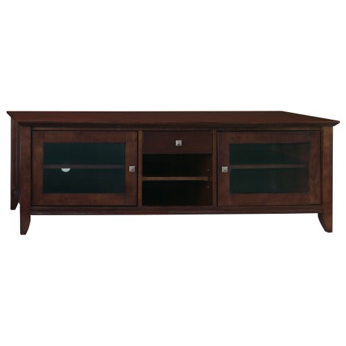 Buy New Bush Furniture Sonoma Large TV Stand, Mocha Cherry Veneer for