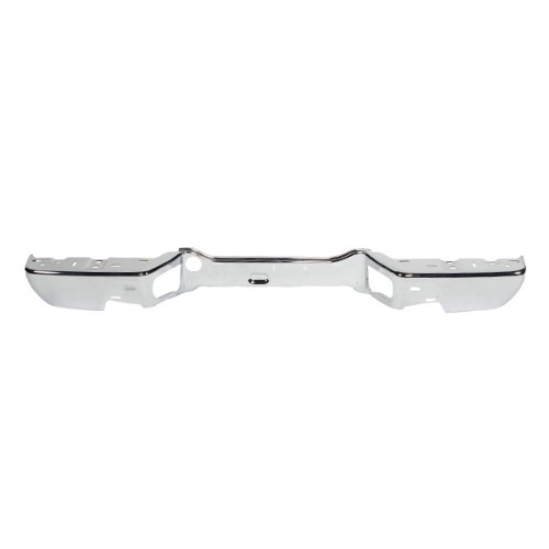 CarPartsDepot Pickup Rear Bumper Face Bar Chrome w/o Tow Package