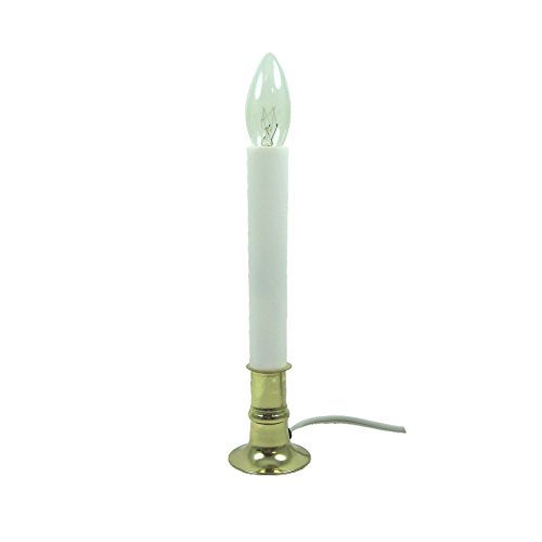 Electric Sensor Window Candle On at Dusk/Off at Dawn 7 Watt Bulb New