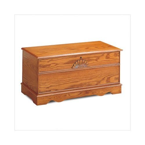 Coaster Cedar Chest with Lock Oak Your Extra Price Weather Wicker Chair