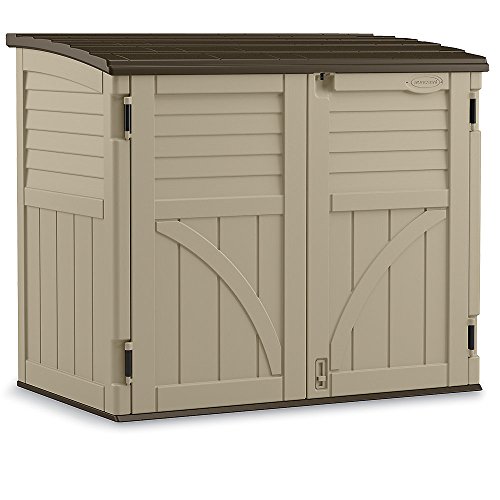 Suncast Horizontal Storage Shed 53Wx3212Dx4512H coconuas28