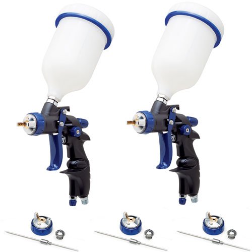 Eastwood Evolution 2 HVLP Car Spray Paint Guns With 1.2 1.7 2.0 Fluid