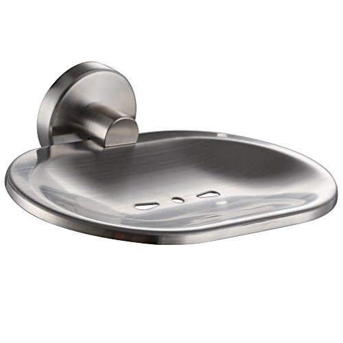 XVL Bathroom Stainless Steel Wall Mounted Soap Dish, Brushed Nickel G1201, New, eBay