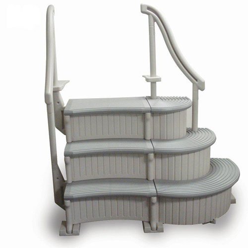 What Are The Best In Pool Ladders For Heavy People? For Big & Heavy