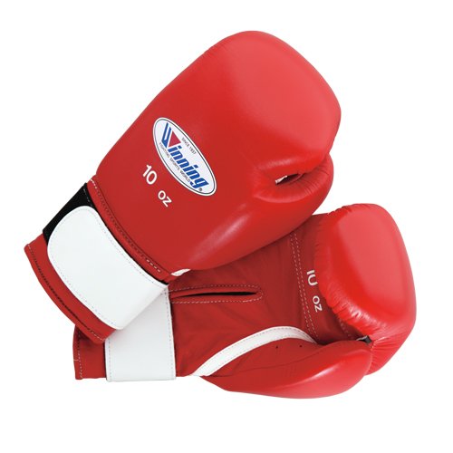 Winning Training Boxing Gloves 10 oz AM10 velcro tape Type With