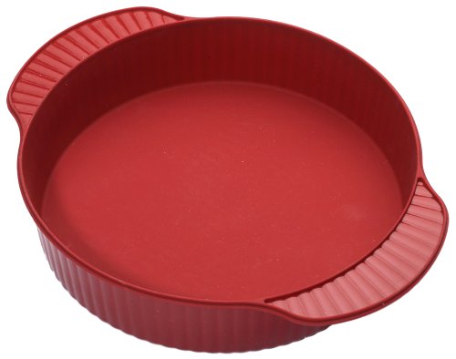 Smooth Number Cake Pans Roshco RBS02R Silicone 9Inch