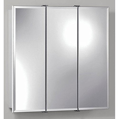 Nutone Medicine Cabinets Surface Mount Reviews of BroanNuTone BroanNutone Ashland TriView 24W x 24H in