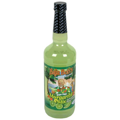Baja Bob’s Sugar Free Margarita Mix, Original, 32Ounce Bottles (Pack