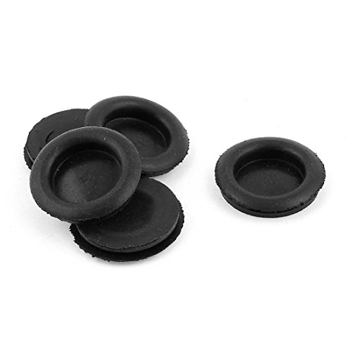 Uxcell Mount Panel Hole Plastic Push Button Switch Plug Cap, 34mm