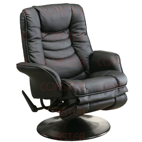 Black Friday Zero Gravity Chair Discount Coaster Fine Furniture Casual Leatherette Swivel Recliner in