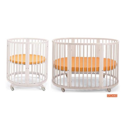 Compare Stokke Sleepi Mini/Crib System I w/ Mattresses and Drapery Rod
