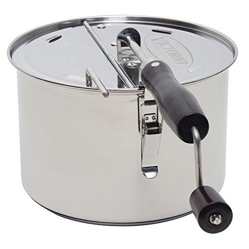 StovePop Stainless Steel Popcorn Popper by VICTORIO VKP1160 Home Garden