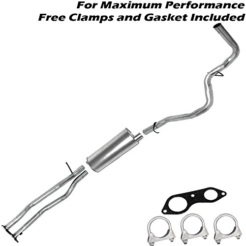 19961999 Chevy K1500 Pickup 141.5 5.7 muffler resonator exhaust cat back kit Review