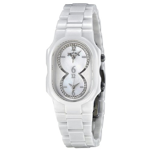 Philip Stein Mother of Pearl Diamonds Dial Steel Ladies Watch 1CWDMOP