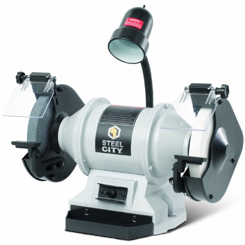 Steel City Tool Works 15400 8Inch Industrial Grinder variable speed