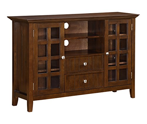Simpli Home Acadian 53 inches wide x 35 inches high, Tall TV Stand in