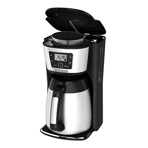 BLACK+DECKER CM2035B 12Cup Thermal Coffeemaker, Black/Silver Home