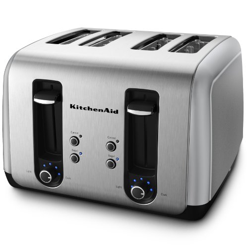 KitchenAid KMT411CU 4 Slice Toaster Countour Silver Daryl K. Maysopz