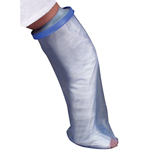 DMI Leg Cast Cover, Adult Clear Waterproof Leg Cast Protector, 42
