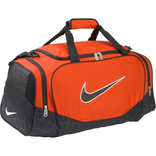 Nike Brasilia 5 Medium Duffel Grip (Team Orange/Black/Black) Nike
