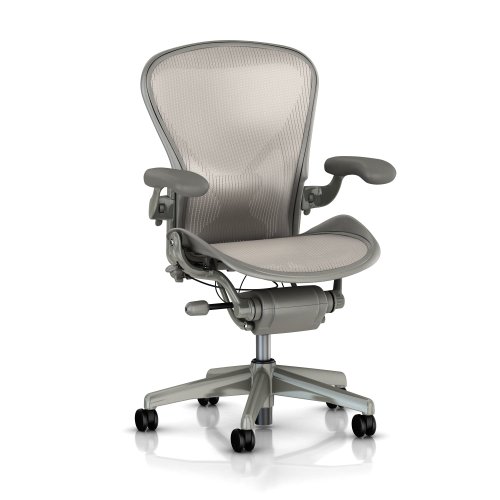 Aeron Chair By Herman Miller Highly Adjustable Aeron Chair by Herman Miller Size C (Large) Highly Adjustable
