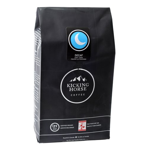 Kicking Horse Coffee Decaf , Whole Bean Coffee, 2.2Pound Pouch Whole