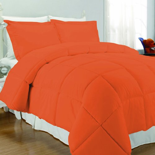 Orange And White Comforter Set Rise & Shine Orange and White Comforter & Bedding Sets