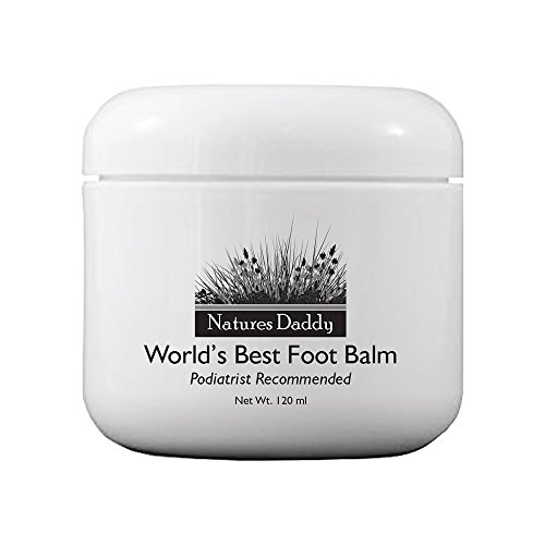 World's Best Foot Balm (4oz) Moisturizer Cream for Dry Cracked Feet and Heels Relaxing and