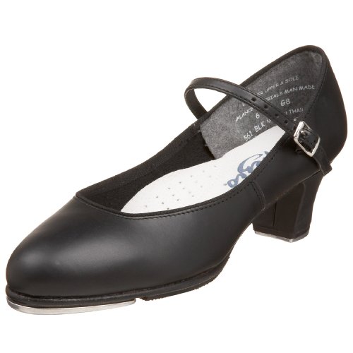 ApparelCapezio Women's Tap Jr. Footlight Tap Shoe,Black,9.5 M US